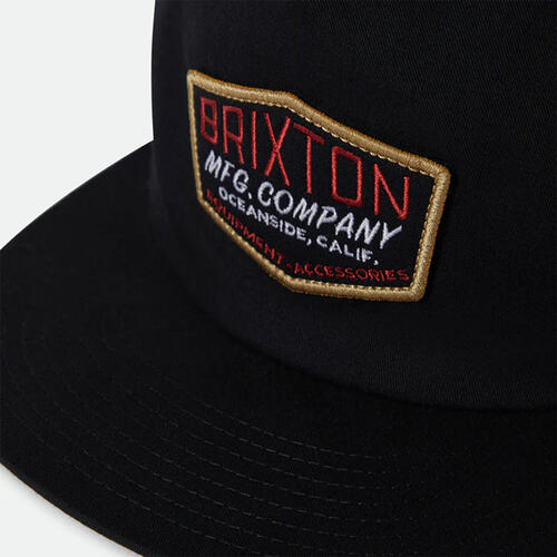 BRIXTON // Coleson HP SNPK BLACK/BURGUNDY