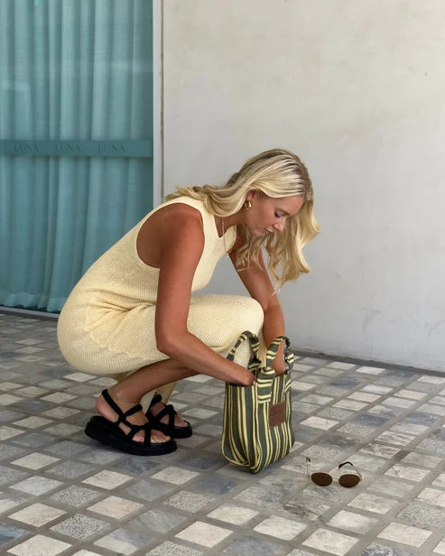 SAINT-RUE 22 // Bambino Tote OLIVE