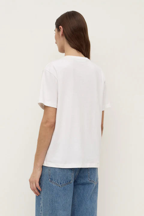 ASSEMBLY LABEL // Organic Base Tee WHITE