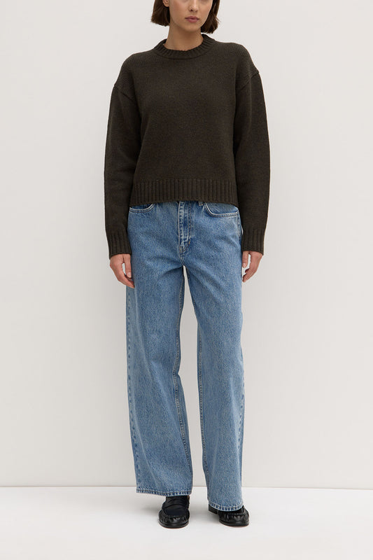 ASSEMBLY LABEL // Beau Merino Knit SORREL MARLE