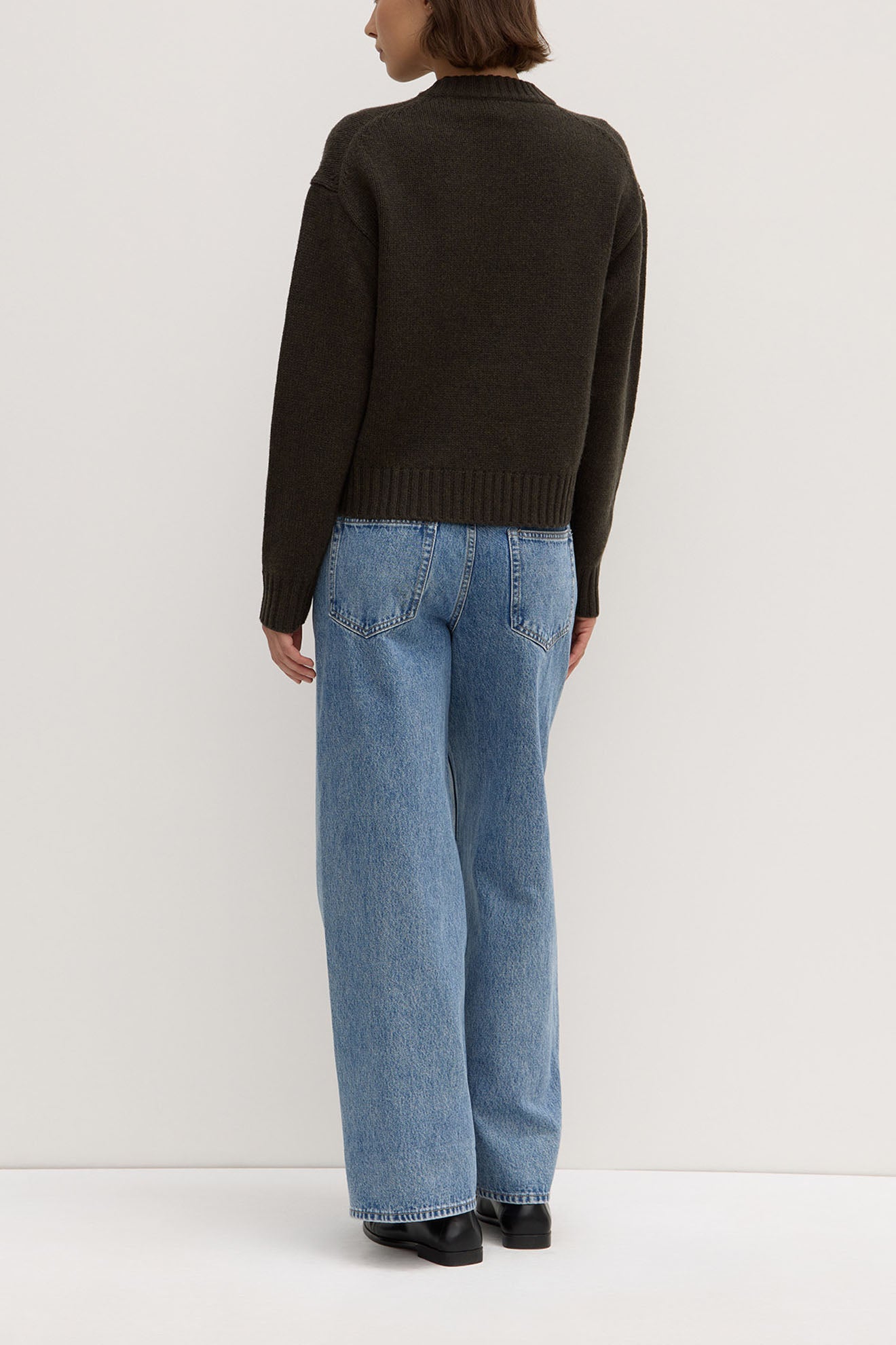 ASSEMBLY LABEL // Beau Merino Knit SORREL MARLE