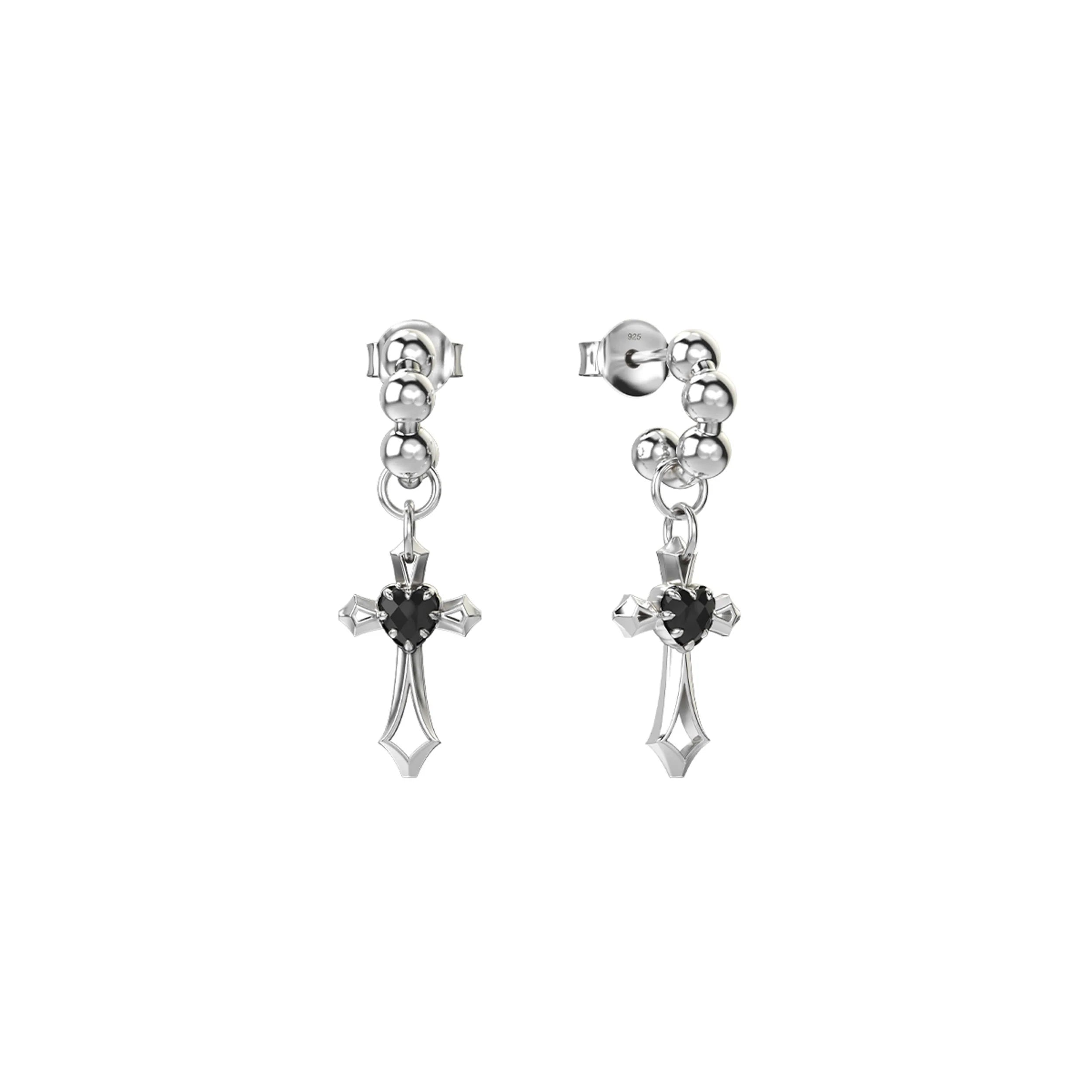 SGC // Blind Faith Earrings ONYX