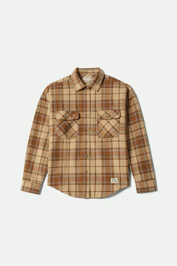 BRIXTON // Bowery Vintage LS Overshirt WASHED COPPER