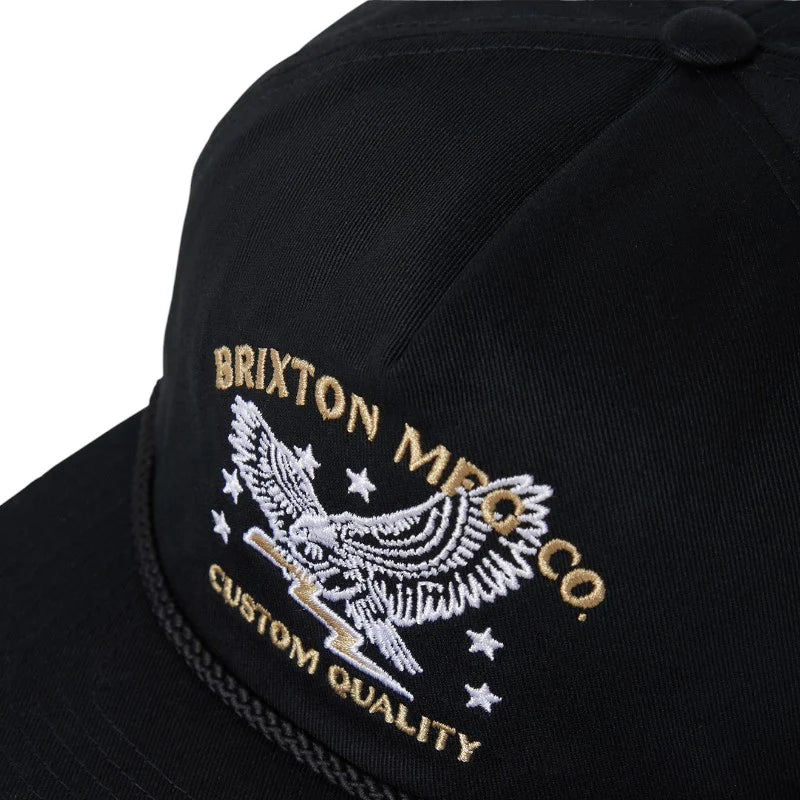 BRIXTON // Lamont MP Snapback BLACK