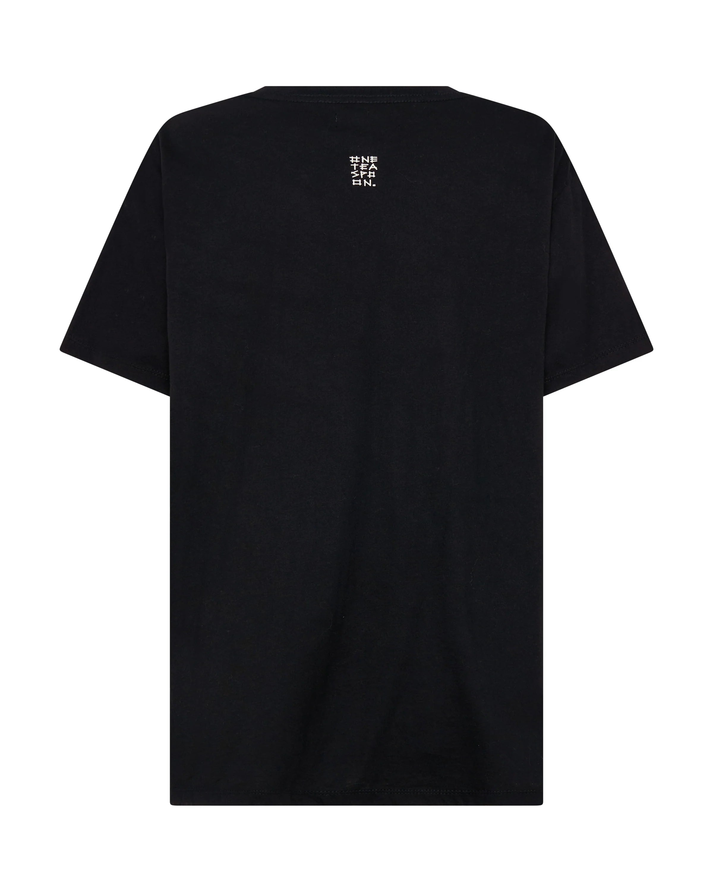 ONE TEASPOON // Brushed Bowerbird Boyfriend Tee BLACK