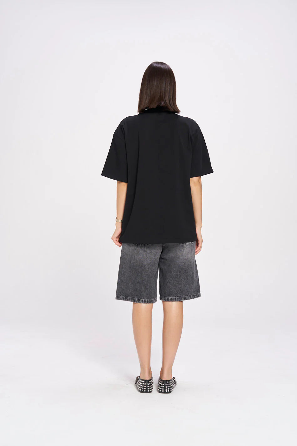 MAKU // C'EST LA VIE Tee Oversized BLACK