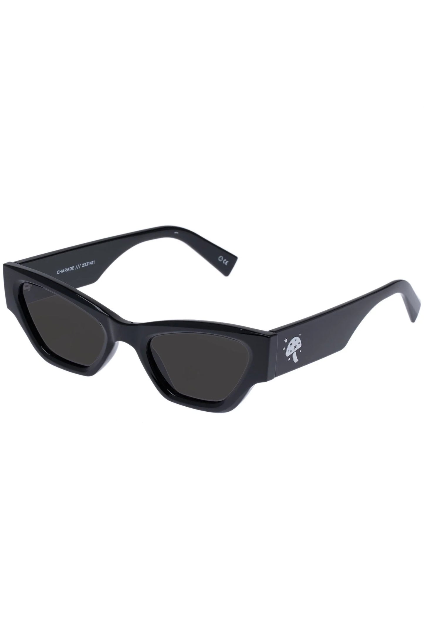 LE SPECS x AFENDS // Charade BLACK