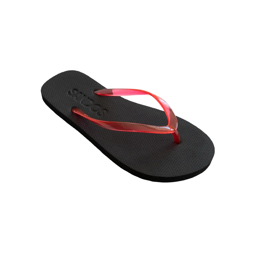 Jelly Wide Flip Flop CHERRY BOMB