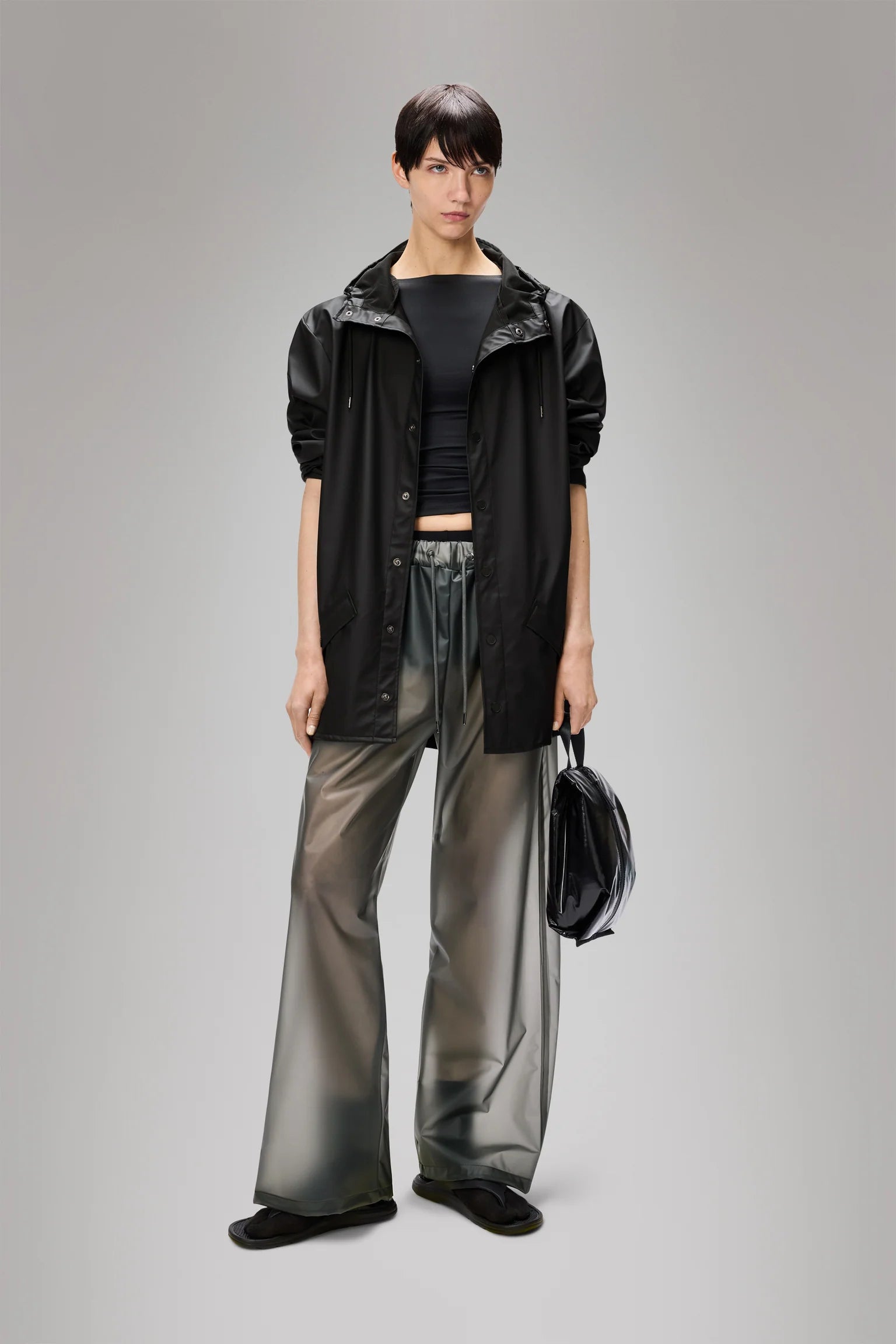 RAINS // UNISEX Classic Jacket BLACK