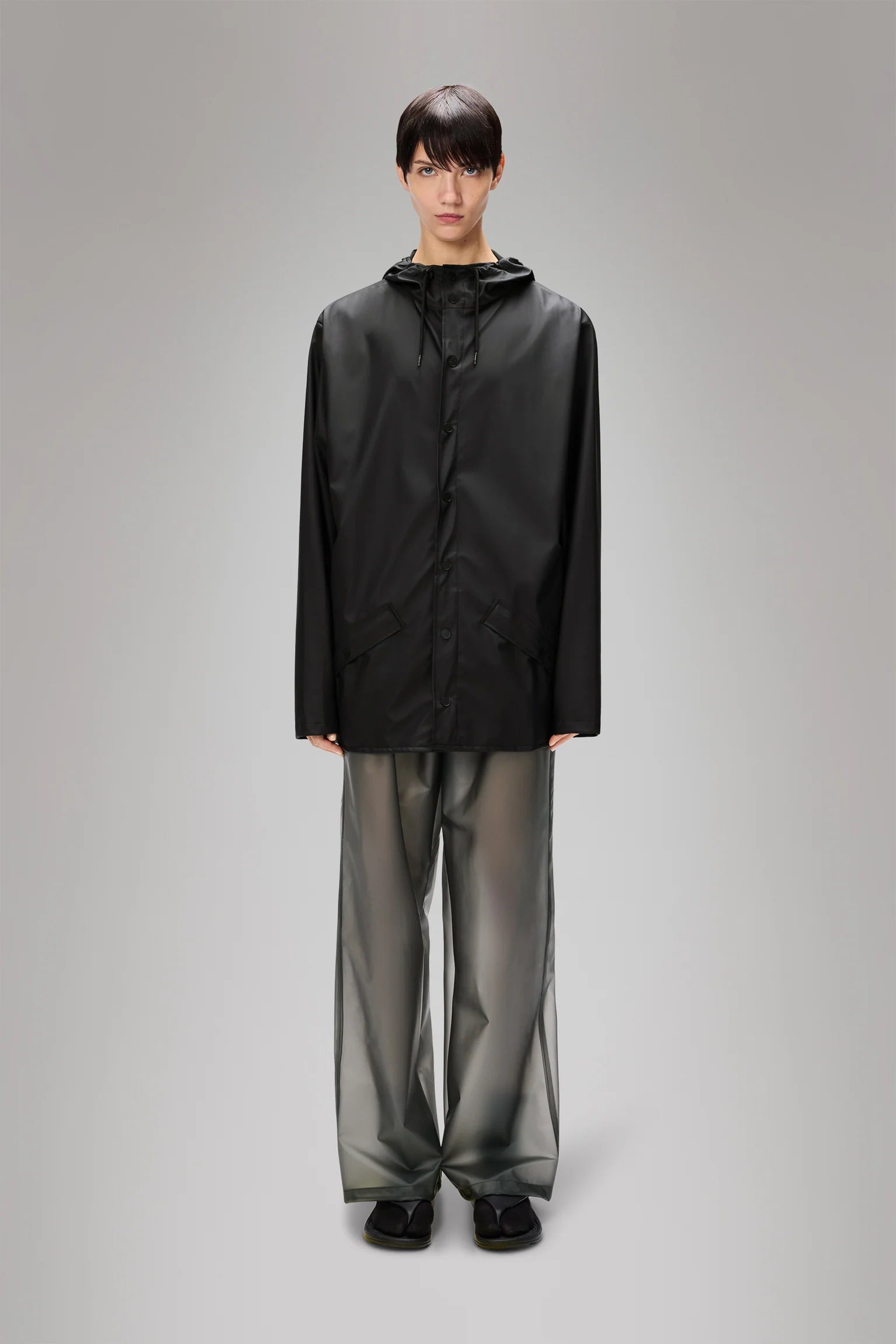 RAINS // UNISEX Classic Jacket BLACK