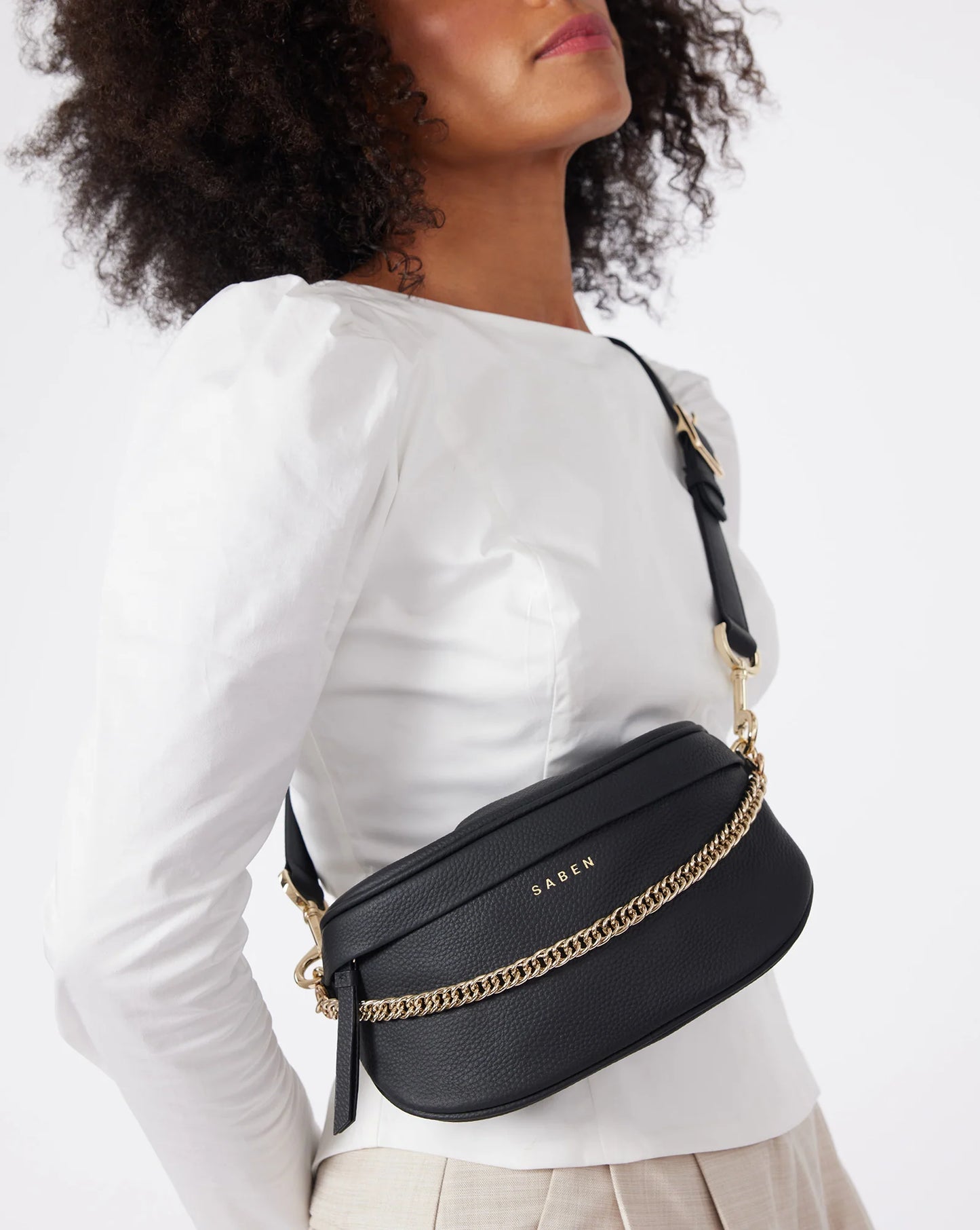 SABEN // Cleo Crossbody Bag BLACK