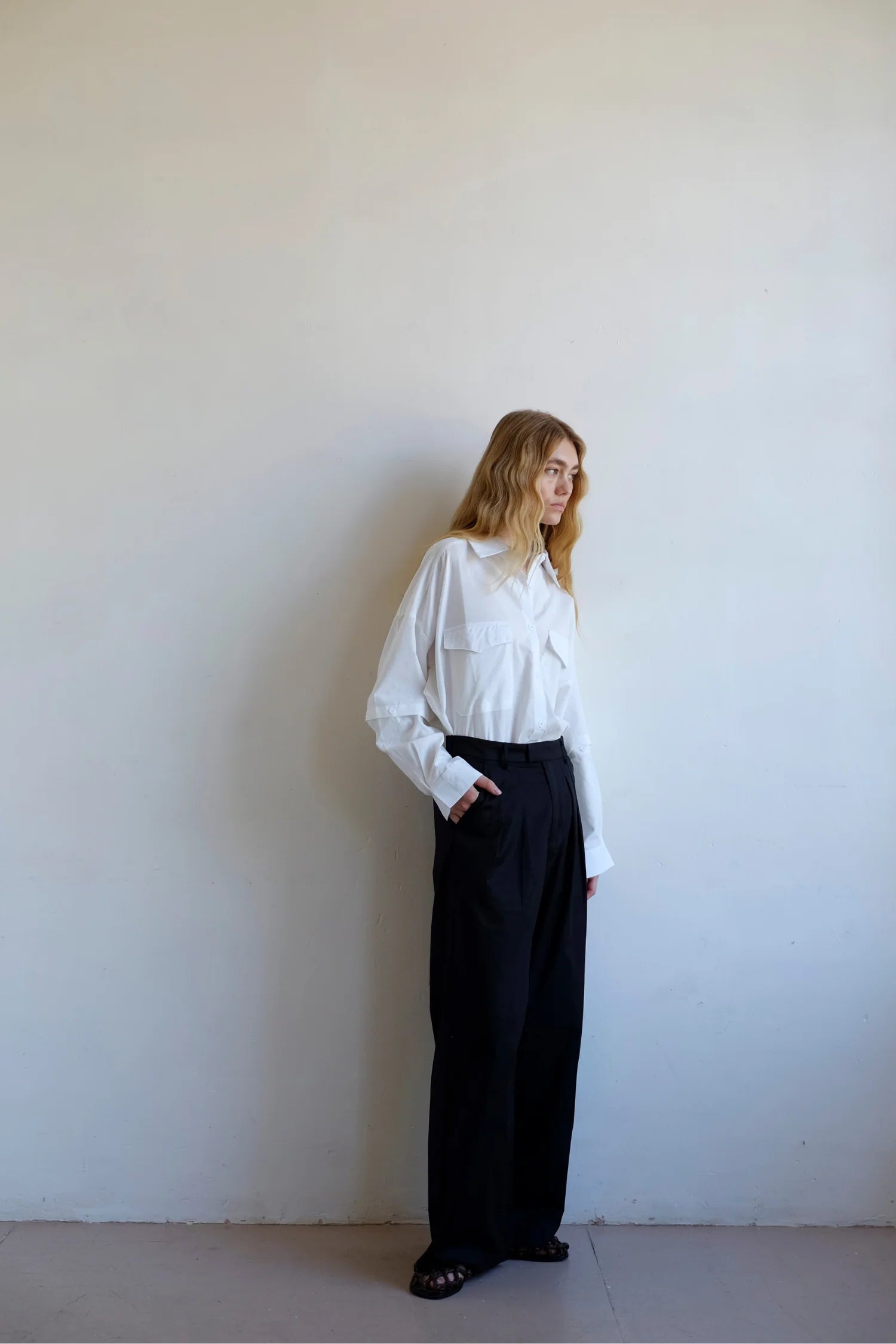 COMMONPLACE // Ease Shirt WHITE