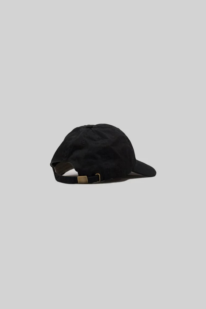 CRATE // Unisex Scripted Cap BLACK