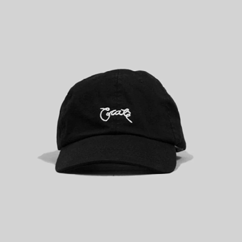 CRATE // Unisex Scripted Cap BLACK