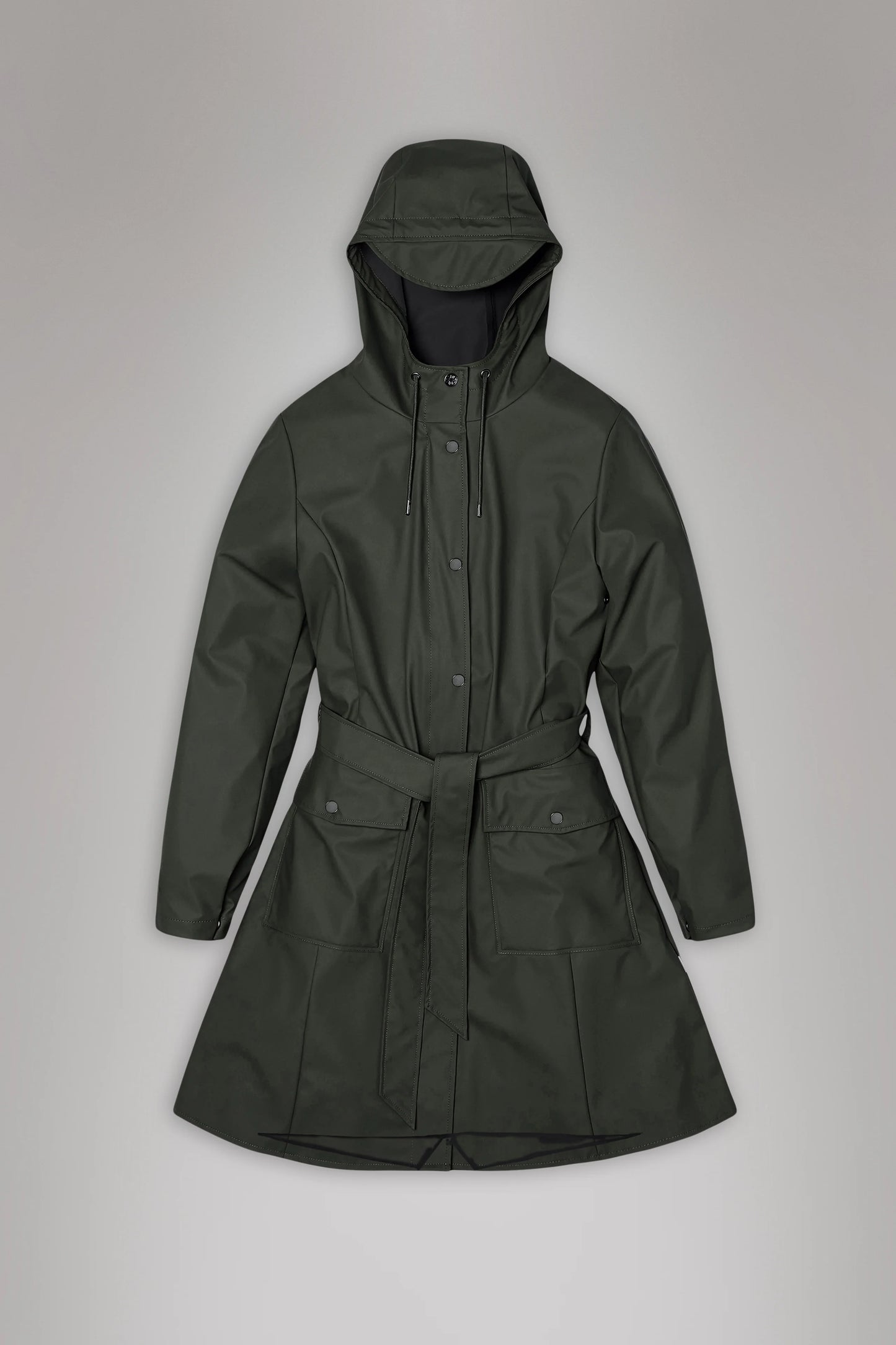 RAINS // Curve Jacket GREEN