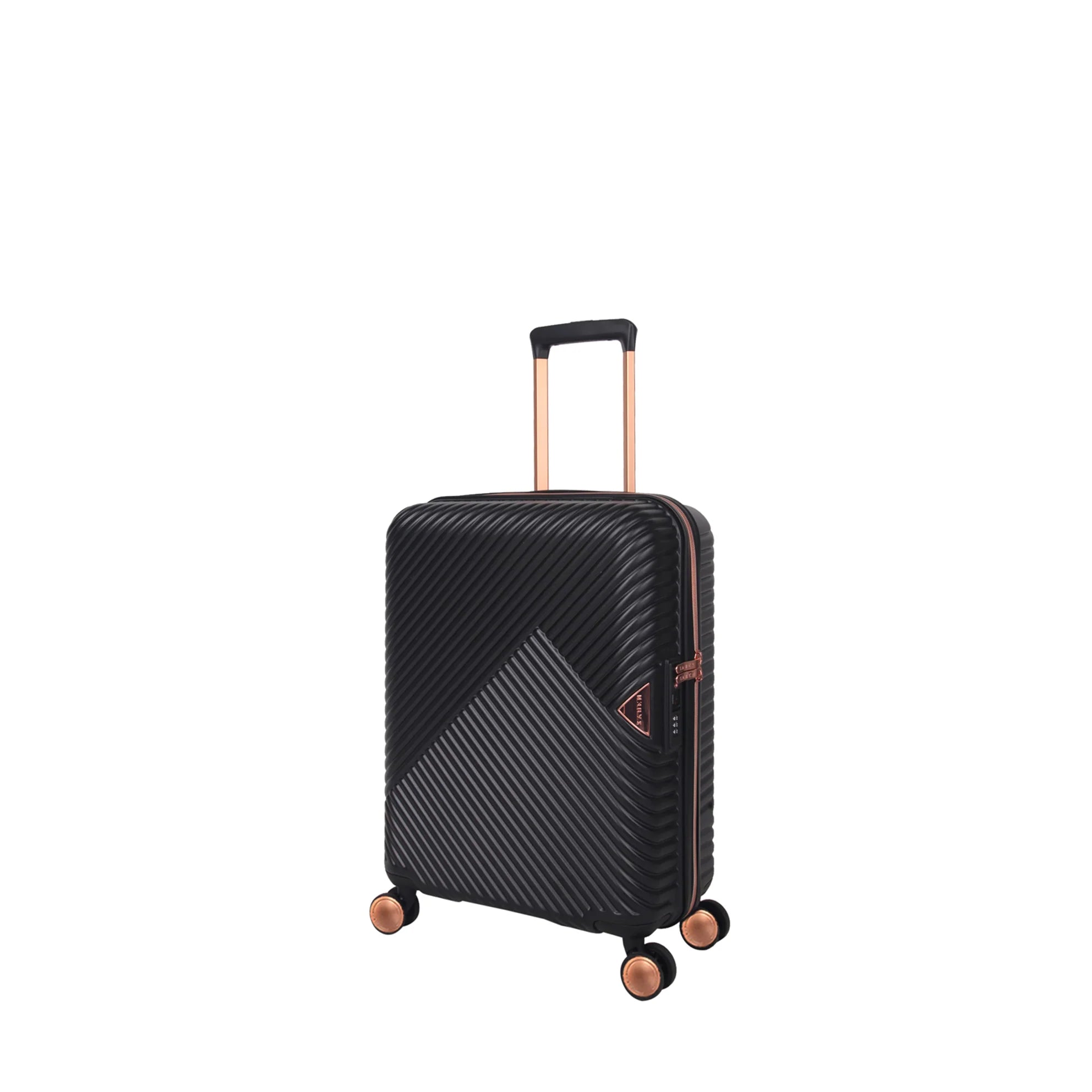 Suitcase Medium BLACK/ROSEGOLD
