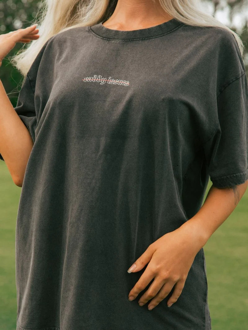 BILLY BONES // Caddy Issues Tee ACID BLACK