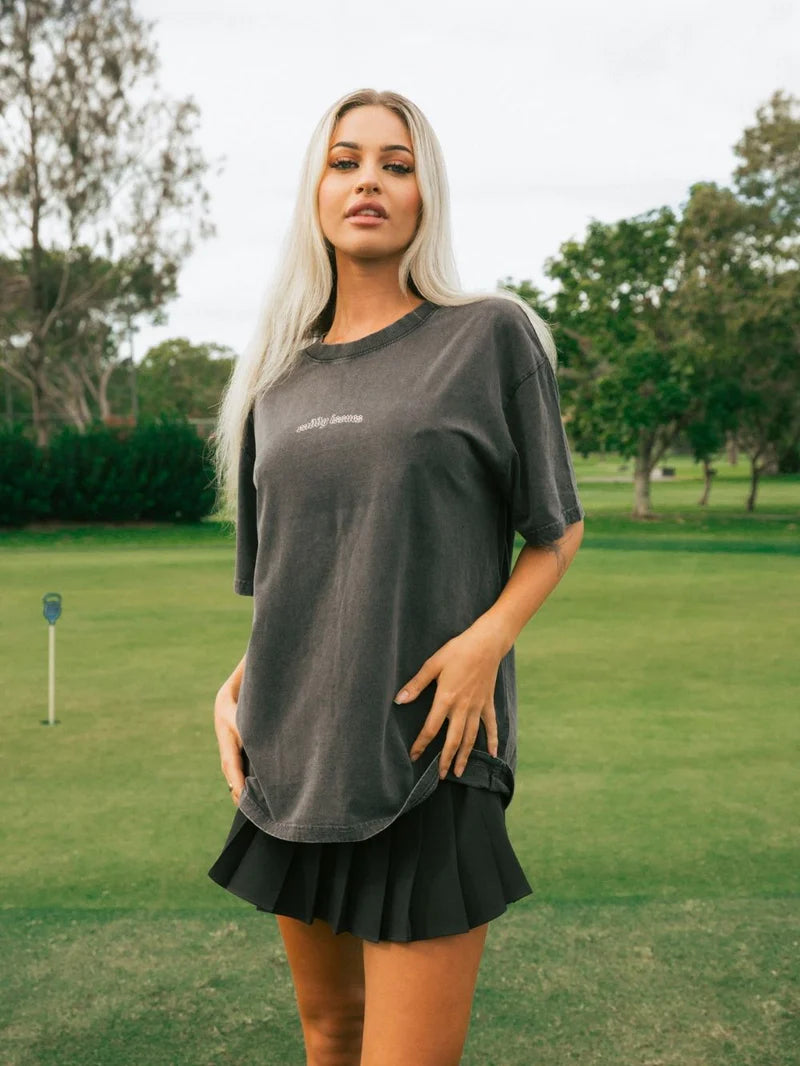 BILLY BONES // Caddy Issues Tee ACID BLACK