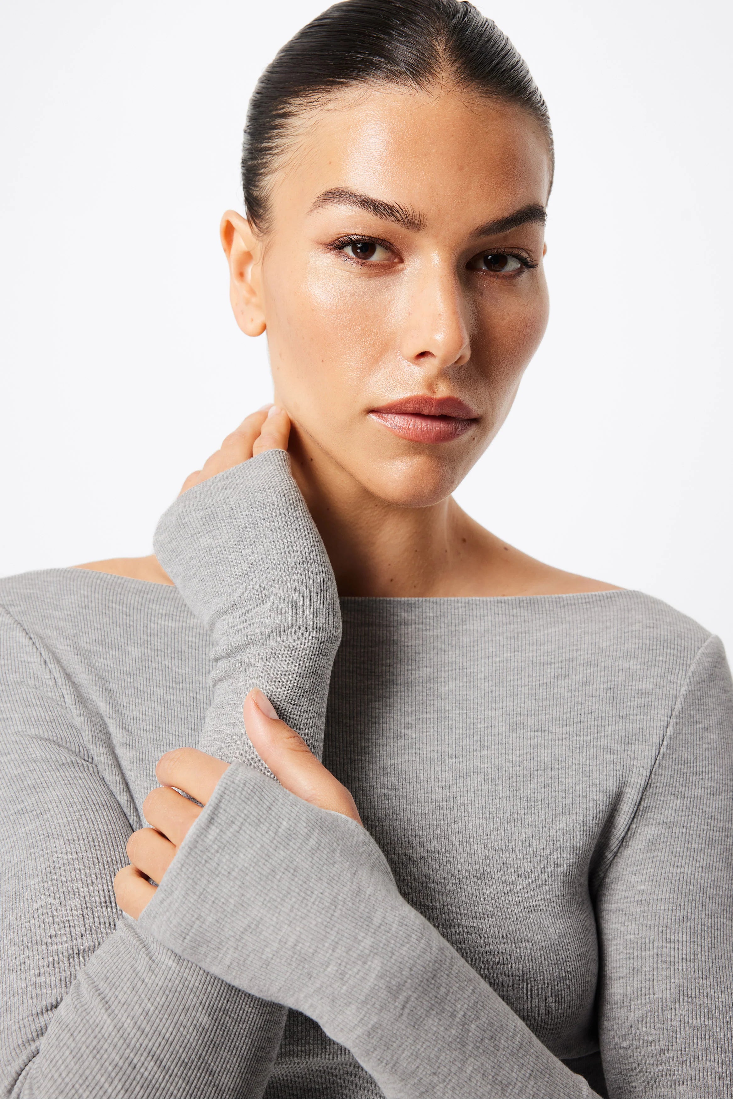 Camden Top GREY MARLE
