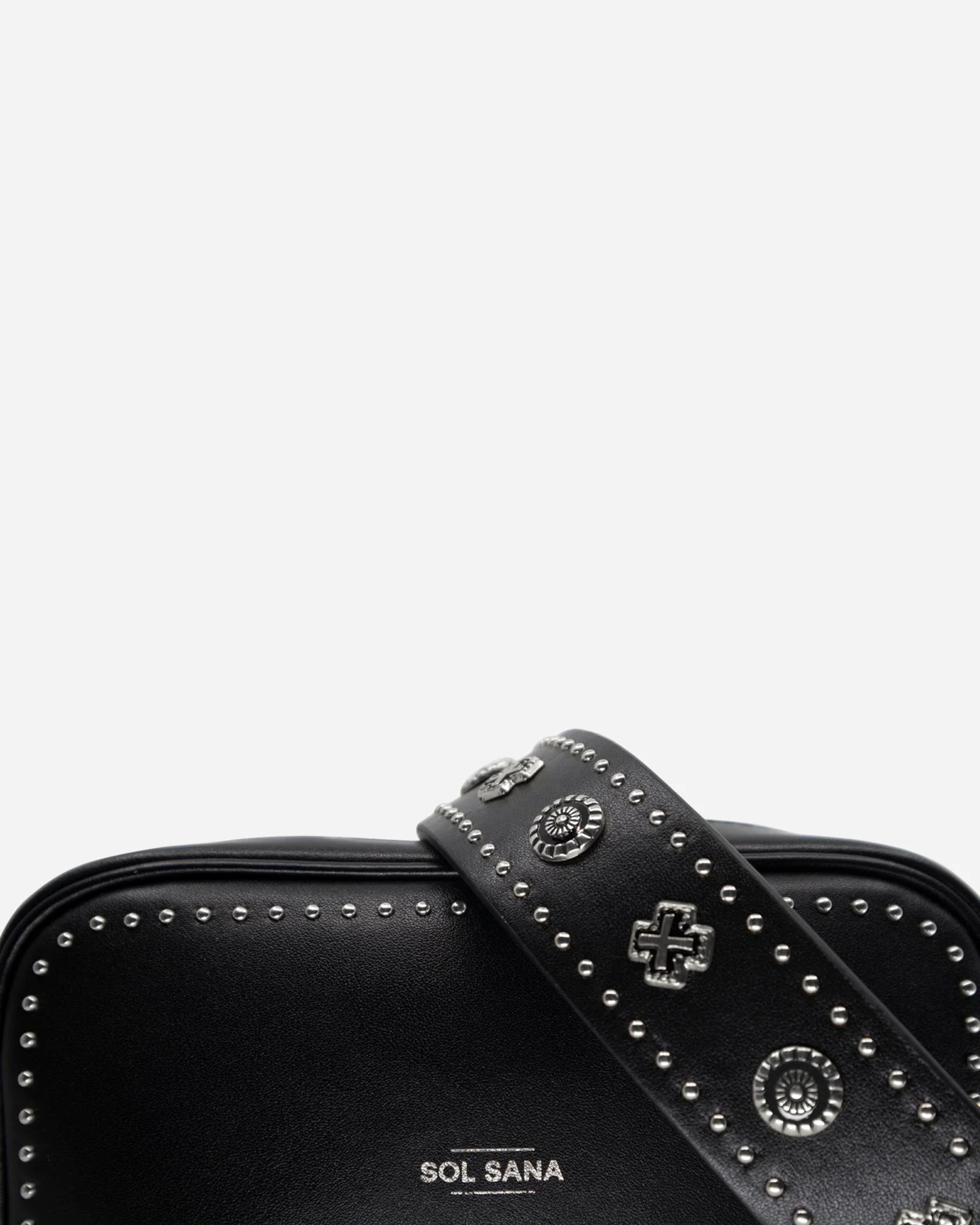 SOL SANA // Camera Bag BLACK SILVER