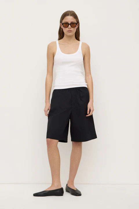 ASSEMBLY LABEL // Charlie Rib Tank WHITE