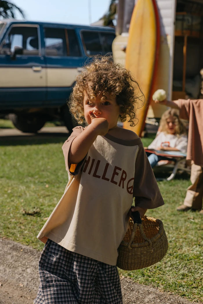 Chiller Kids Tee LIGHT BROWN