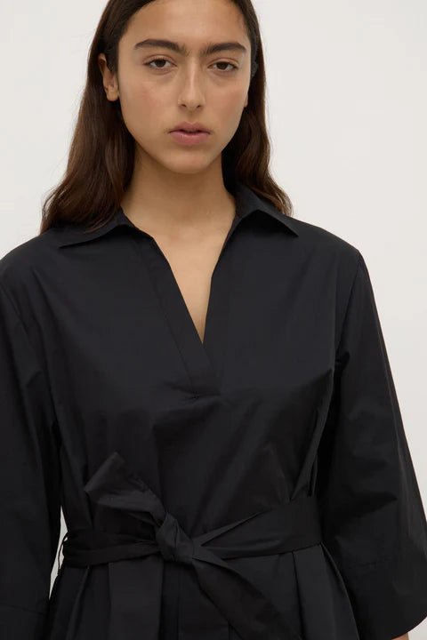 ASSEMBLY LABEL // Claire Mini Shirt Dress BLACK