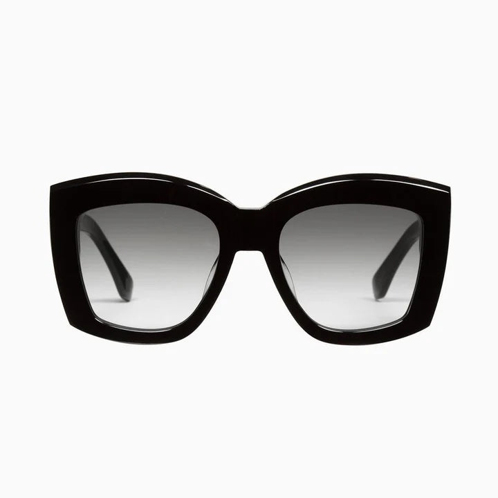 VALLEY // Coltrane GLOSS BLACK w. GOLD METAL TRIM / BLACK GRADIENT LENS