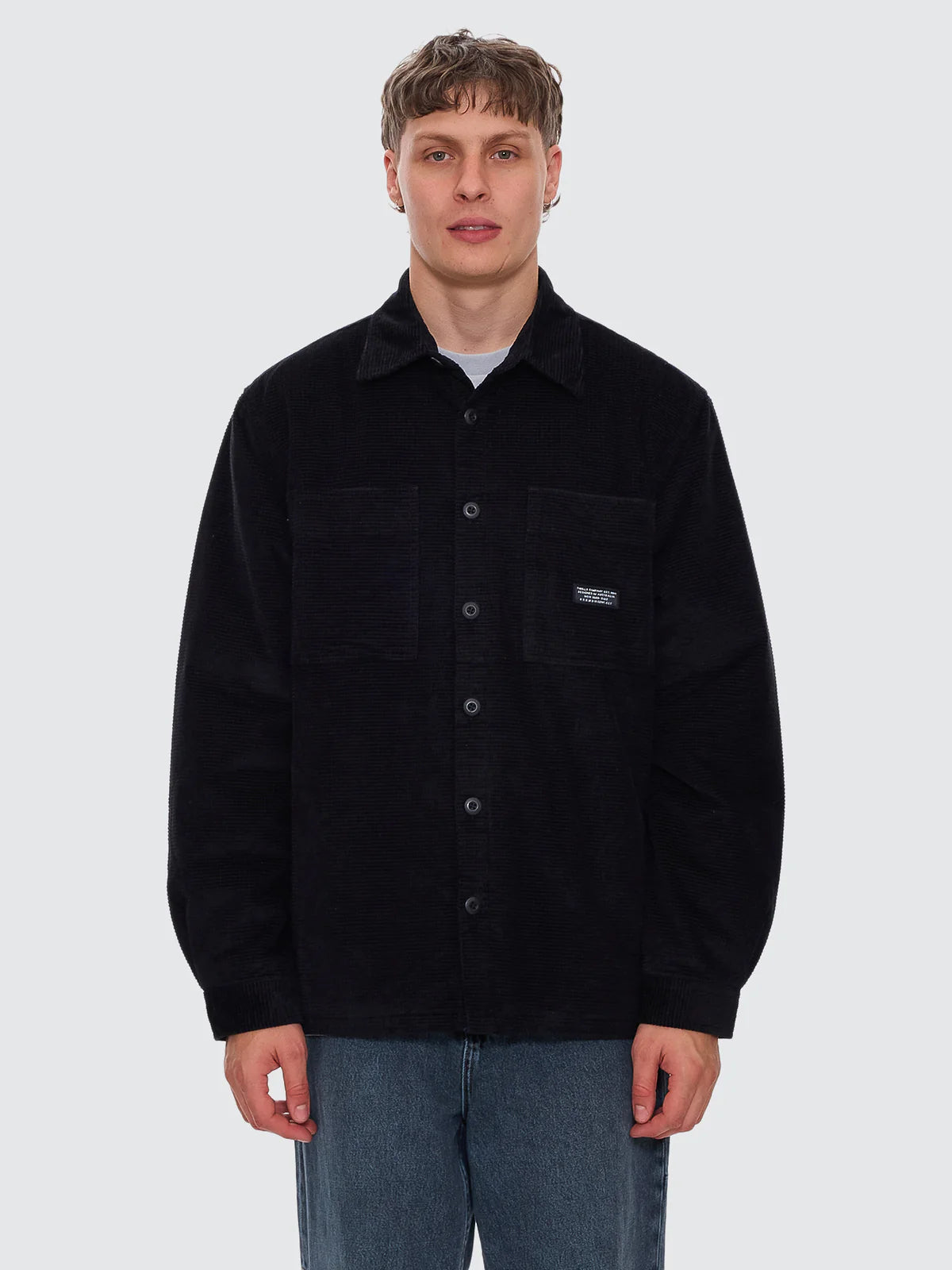THRILLS // Connected Overshirt BLACK