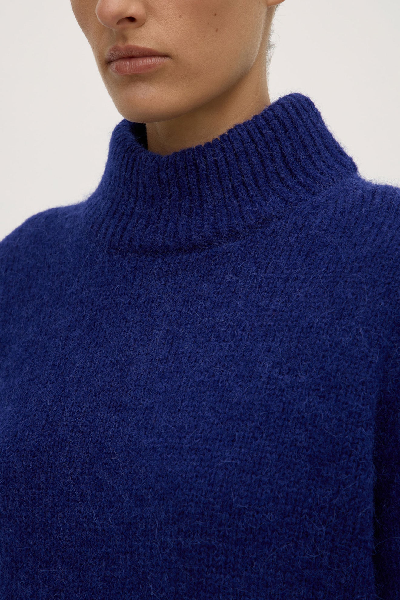 ASSEMBLY LABEL // Cosette Alpaca Wool Blend Knit INK