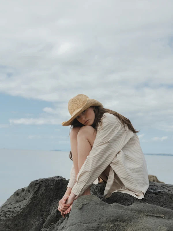Cowboy Raffia Hat NATURAL