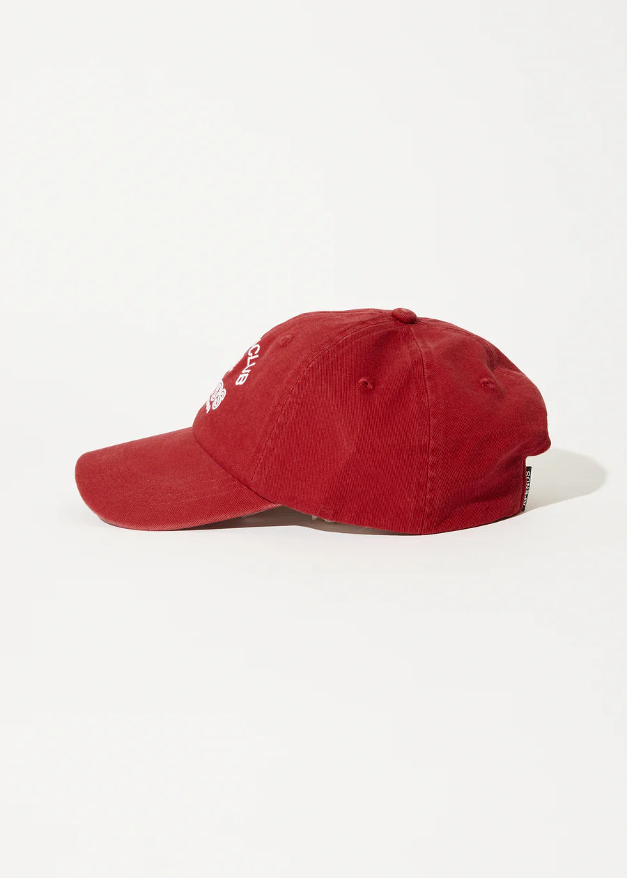 AFENDS // Cultivate Panelled Cap KETCHUP