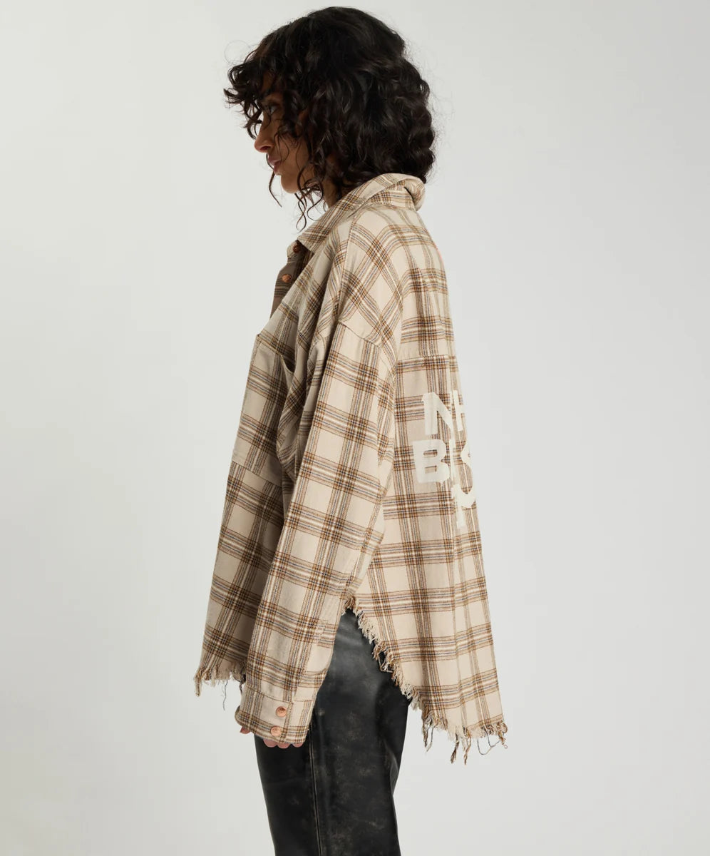 Daria Havana Flannel Shirt CHECK