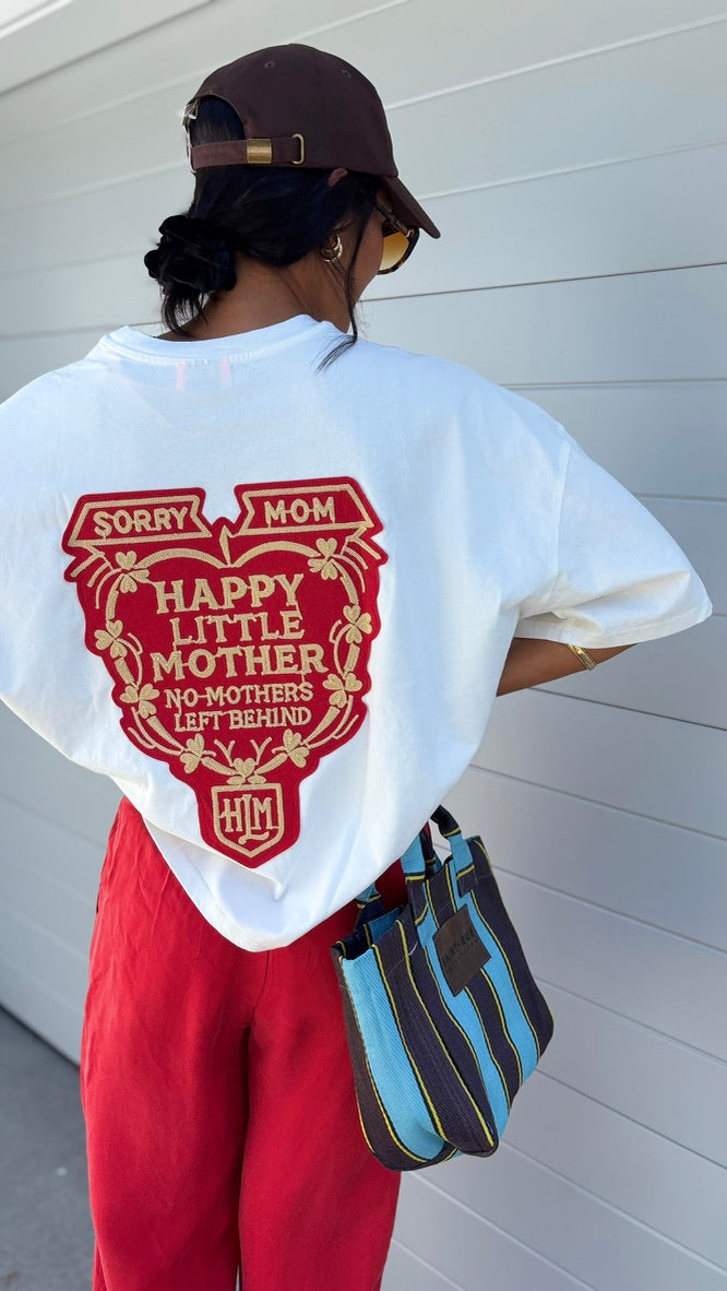 Sorry Mom Tee WHITE