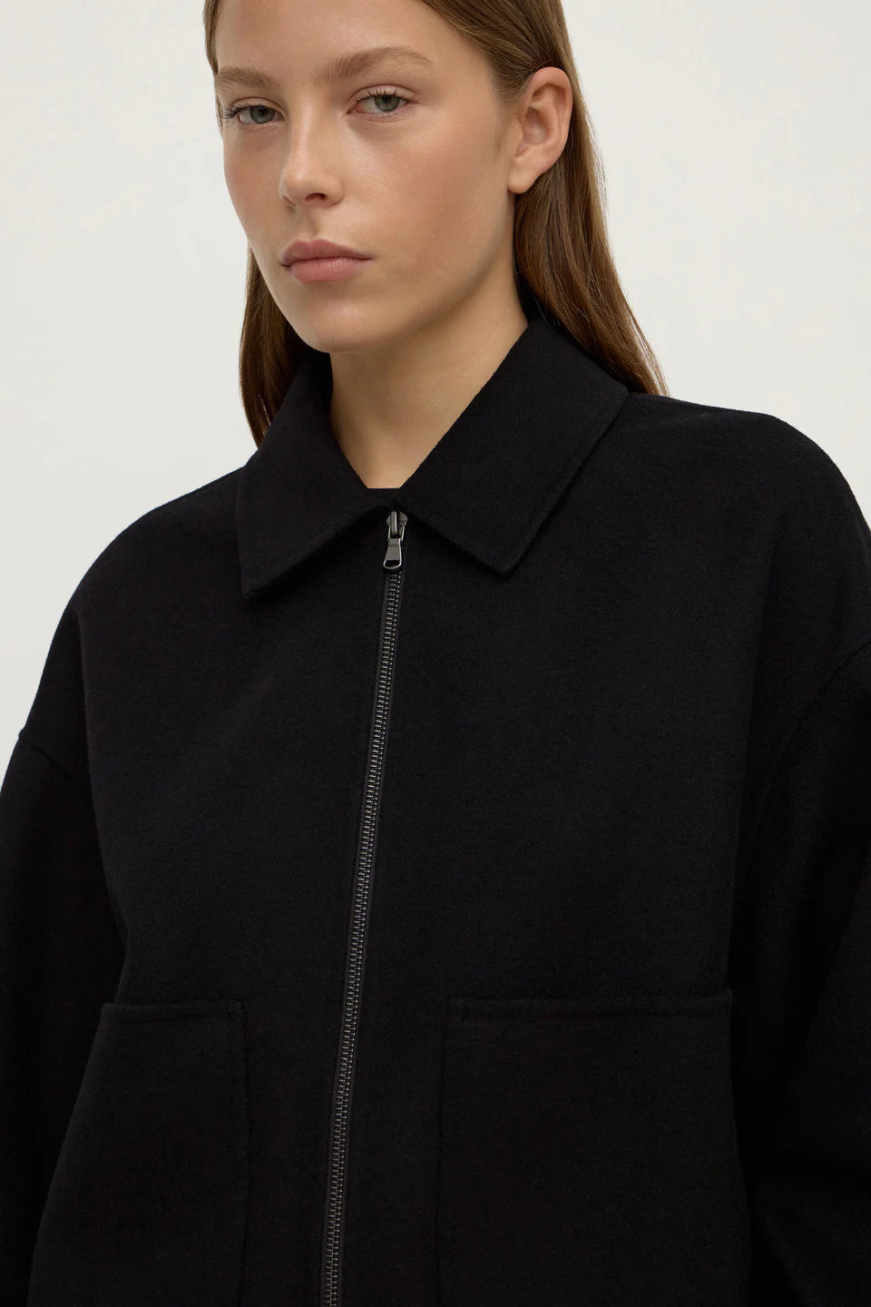 ASSEMBLY LABEL // Dallas Wool Jacket BLACK