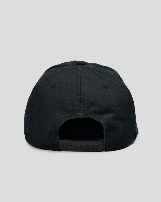 THRILLS // Deluxe 5 Panel Cap BLACK