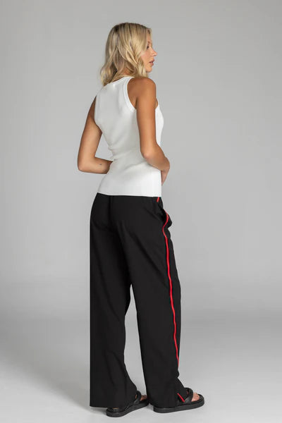 BLAK // Diego Pant BLACK/RED TAPE