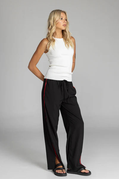BLAK // Diego Pant BLACK/RED TAPE