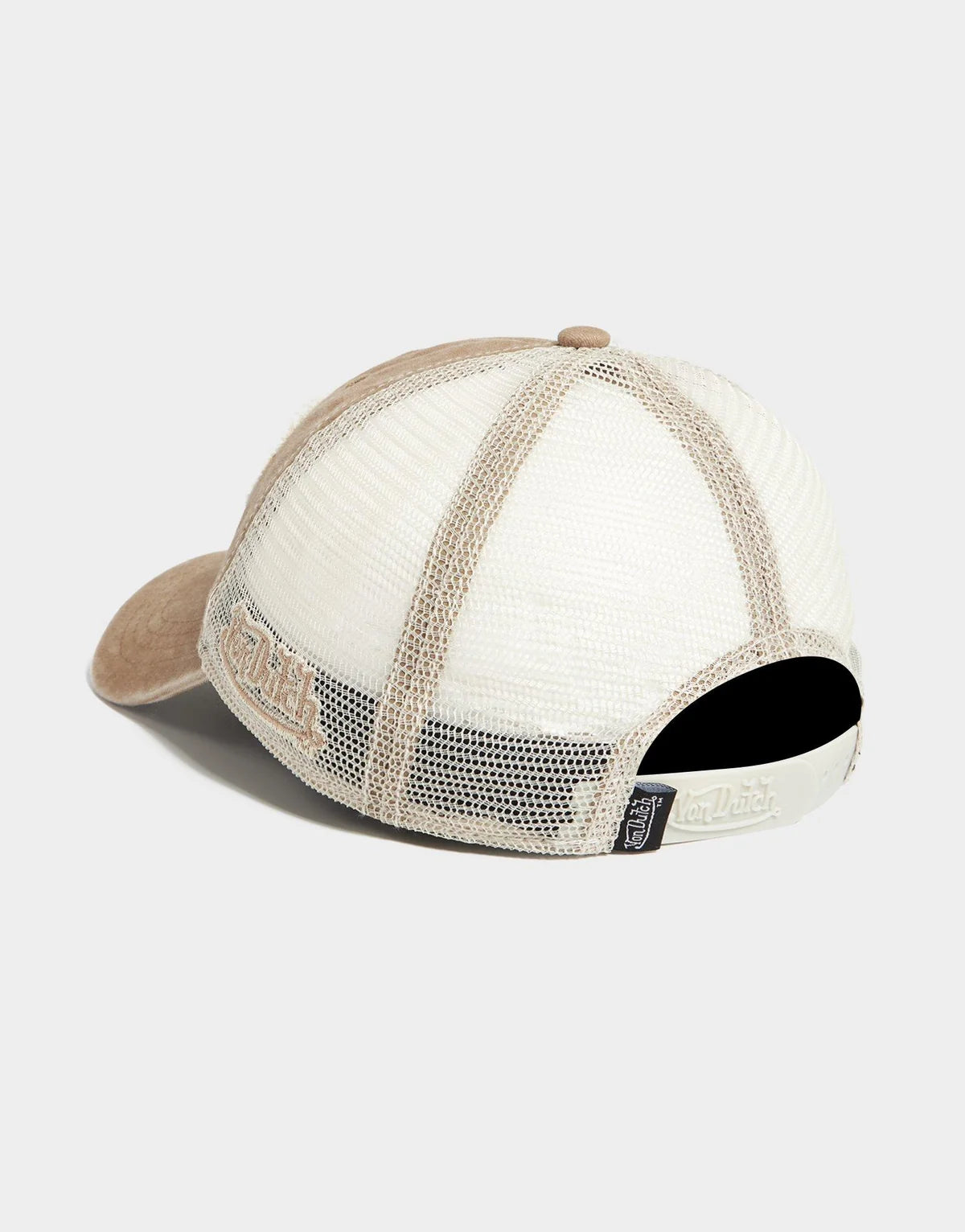 Distressed Trucker Cap BROWN TAUPE