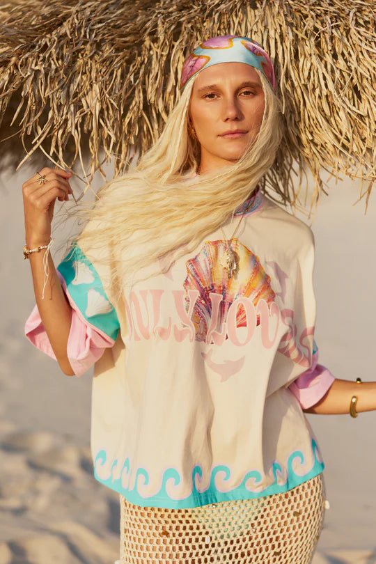 ONLY LOVERS LEFT // Dolphini Boxy Tee