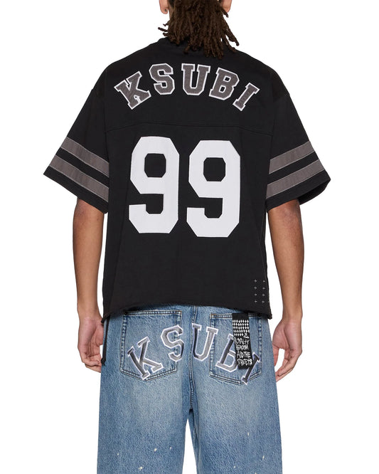 KSUBI // Duke SS Jersey BLACK/CHARCOAL