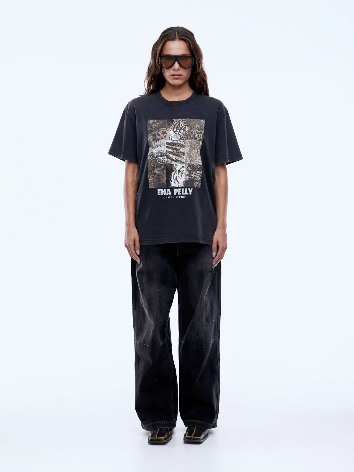 ENA PELLY // Mixed Animal Tee