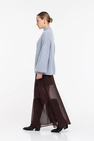 BLAK // Electric Skirt CHOCOLATE