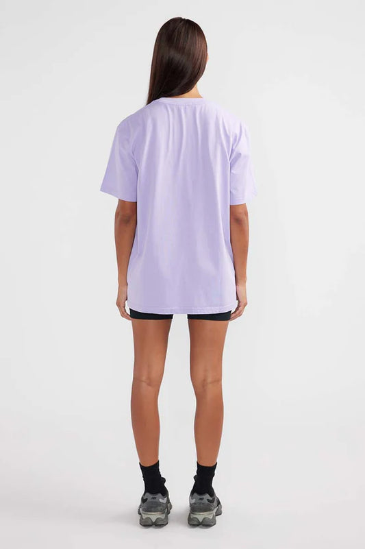 ENA PELLY // Fourteen Logo Tee LILAC