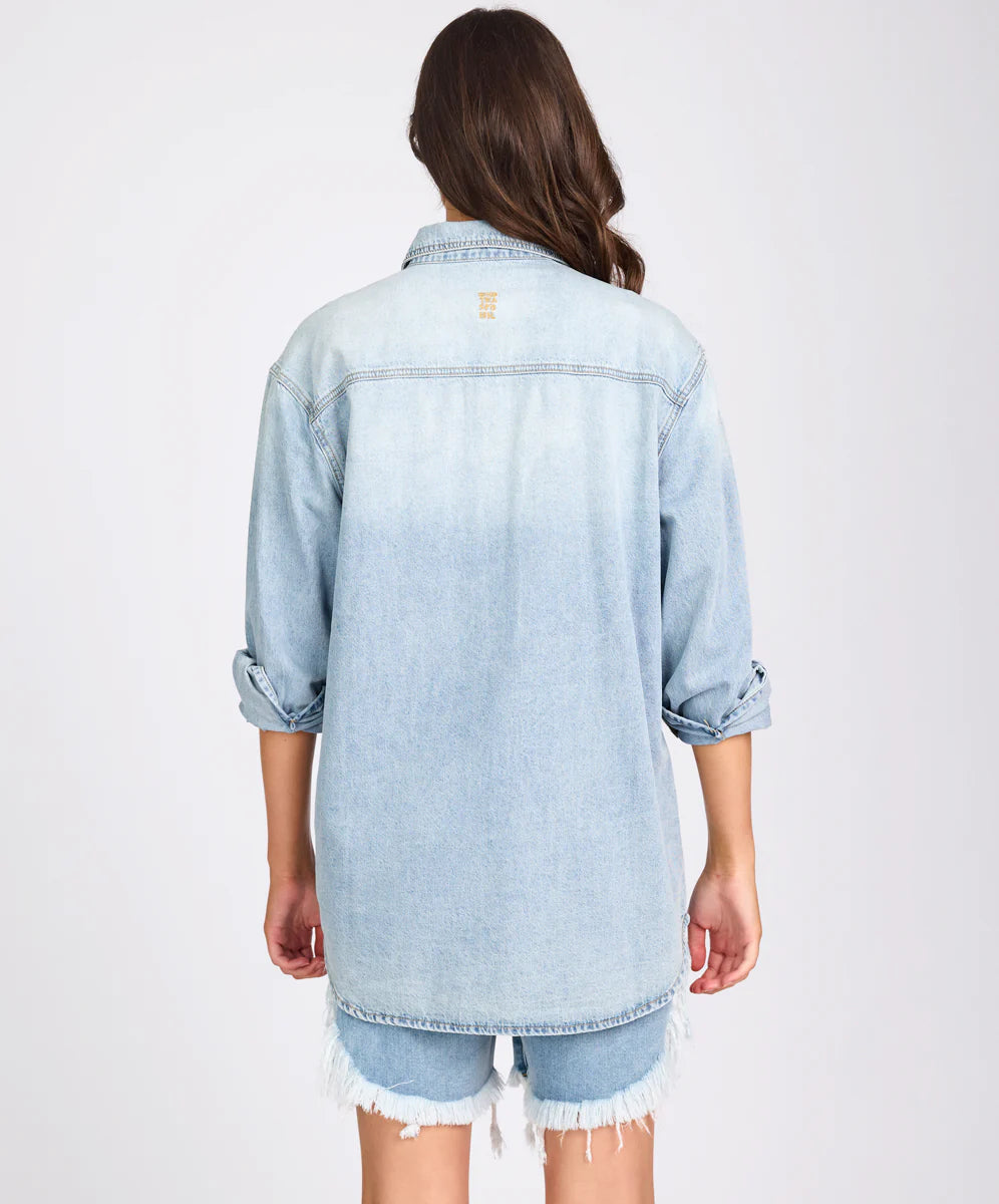 ONE TEASPOON // Essential Denim Shirt SANTA CRUISE