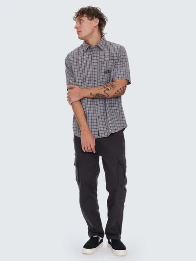 THRILLS // Eyes in the Grass SS Shirt LIGHT GREY