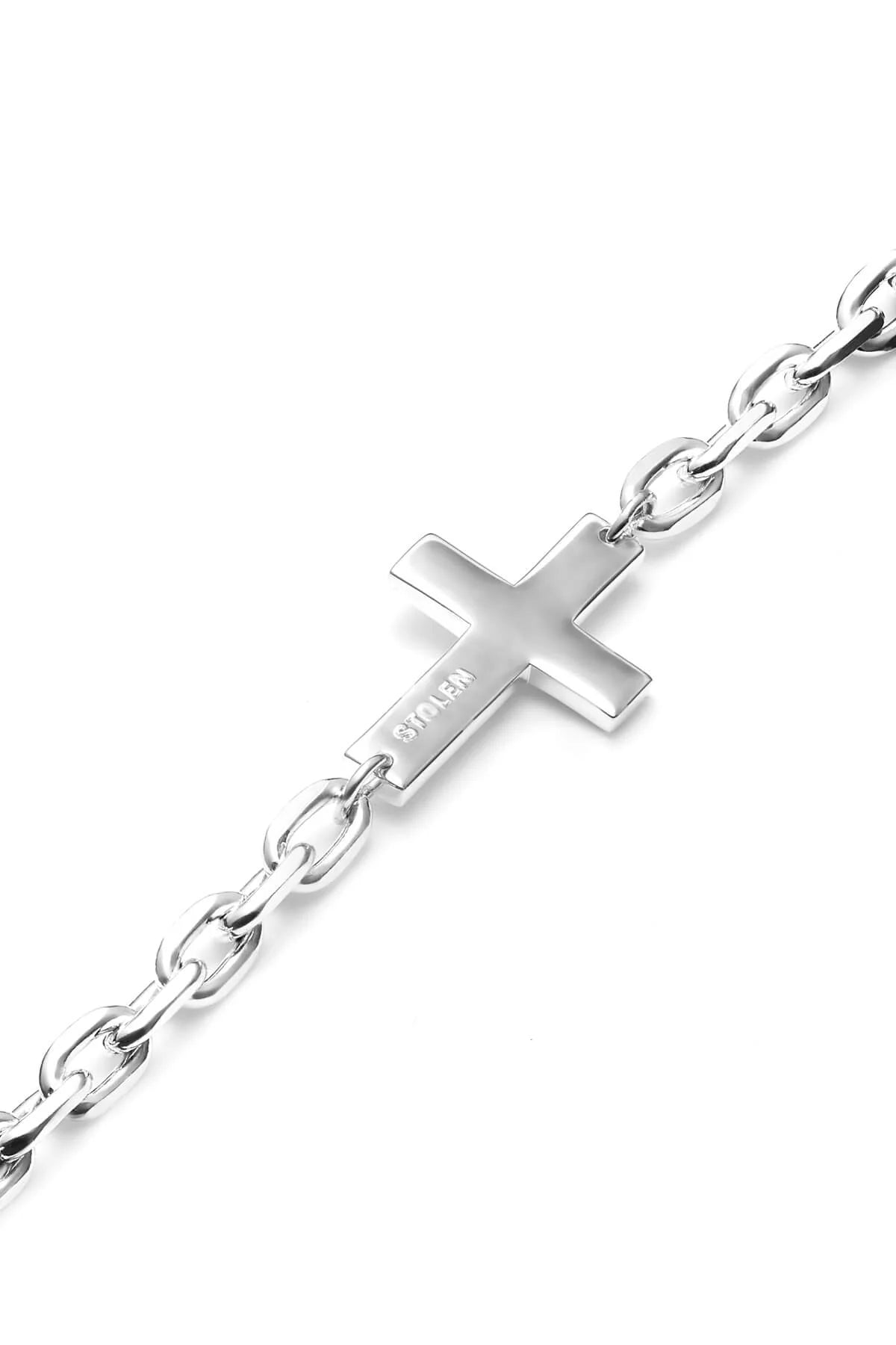 SGC // Falling Cross Maxi Necklace