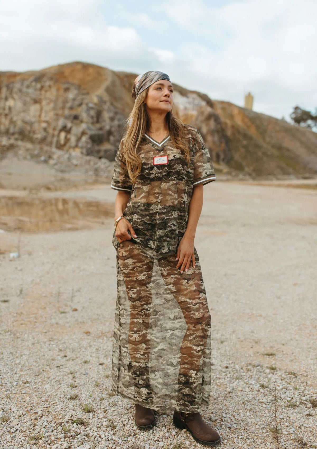 CAMO Lace Skirt