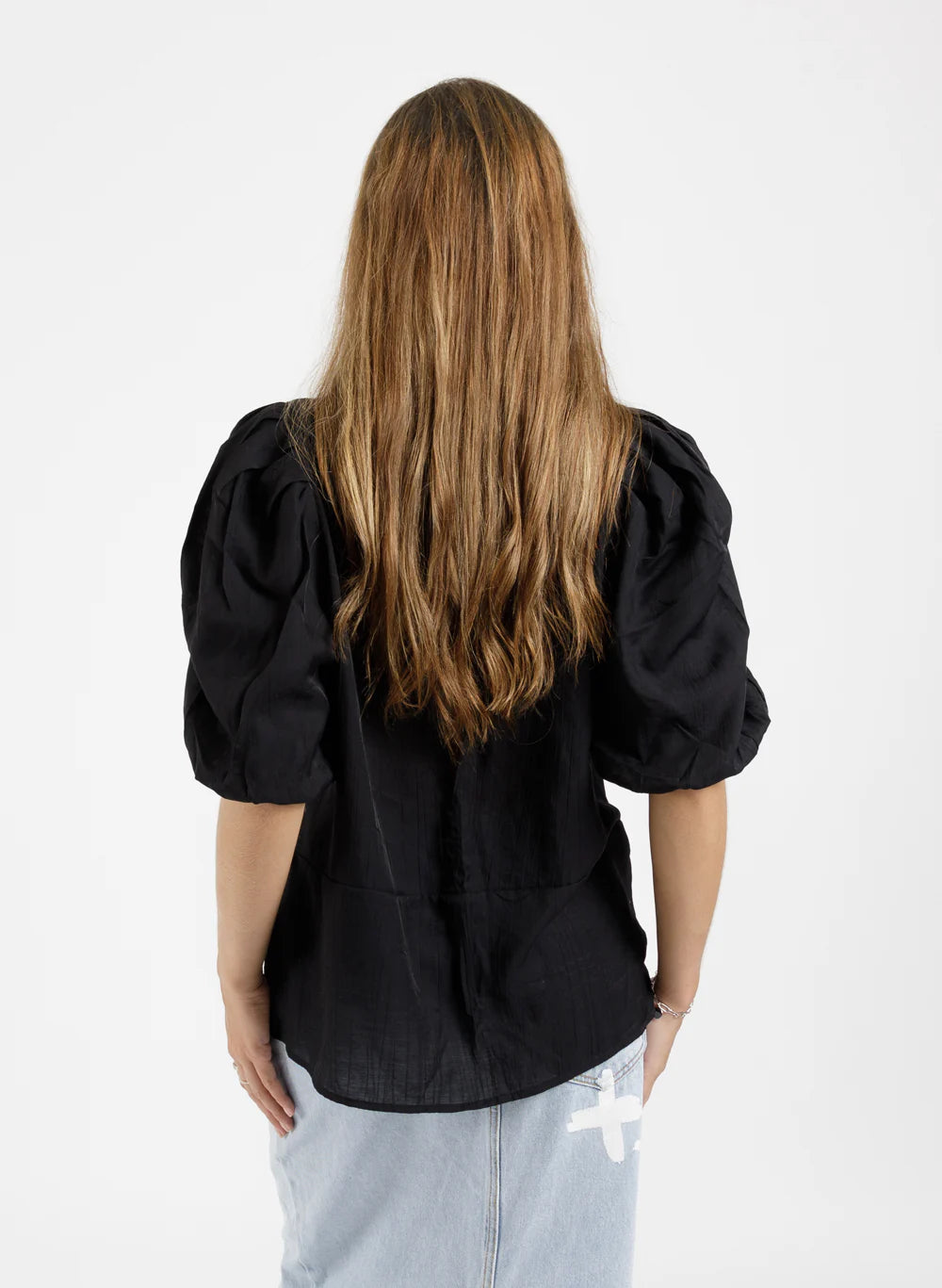 FEDERATION // Punch Top Sketch BLACK