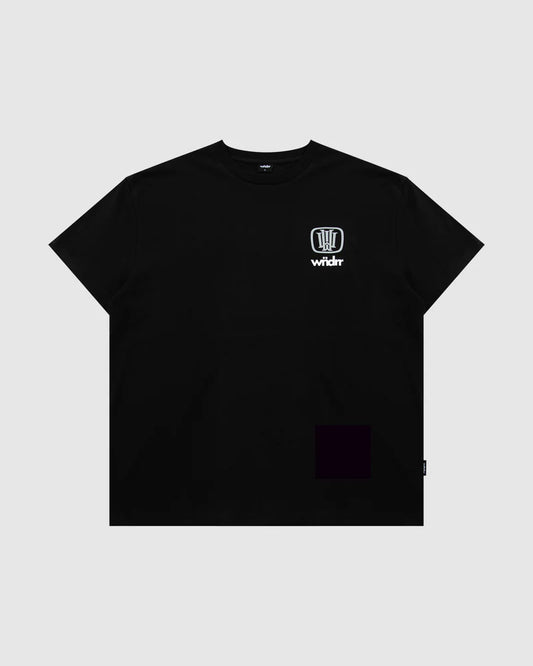 WNDRR // Hondo Box Fit Tee BLACK